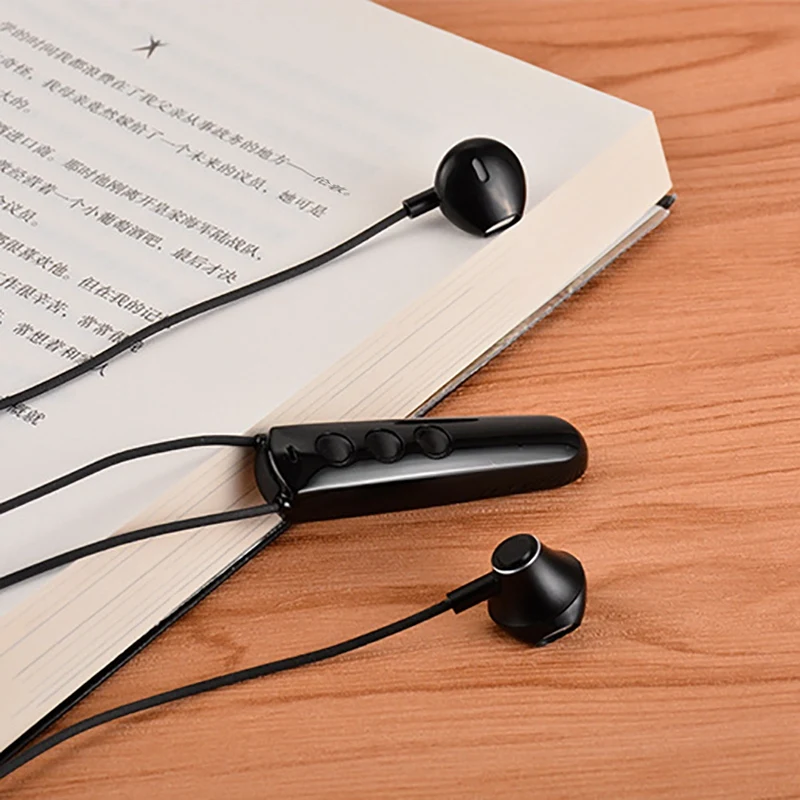 Wireless Bluetooth Headset Wireless Sports Pendant Bilateral Hanging Neck Running CSR Chip Heavy Bass