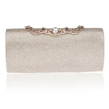 Female Clutch Luxury Handbags Diamond Evening Bag Bling Banquet Party Wedding Purses Clutch Wallet Gold Silver WY145