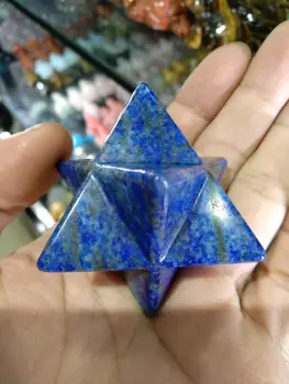 

5cm Natural lapis Merkaba Metaphysical Stone of Manifestation Spiritual