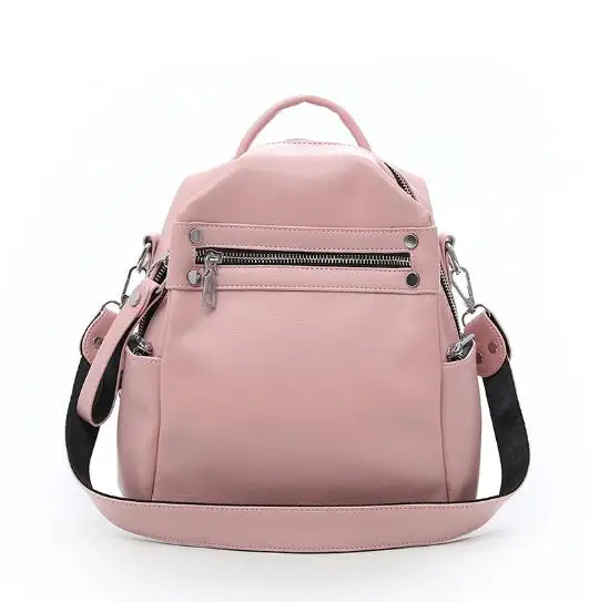 Женский рюкзак, новинка, сумка через плечо, многоцелевой, Повседневный, модный, для девушек, маленький рюкзак, дорожная сумка для девушек, рюкзак - Цвет: pink JY6817