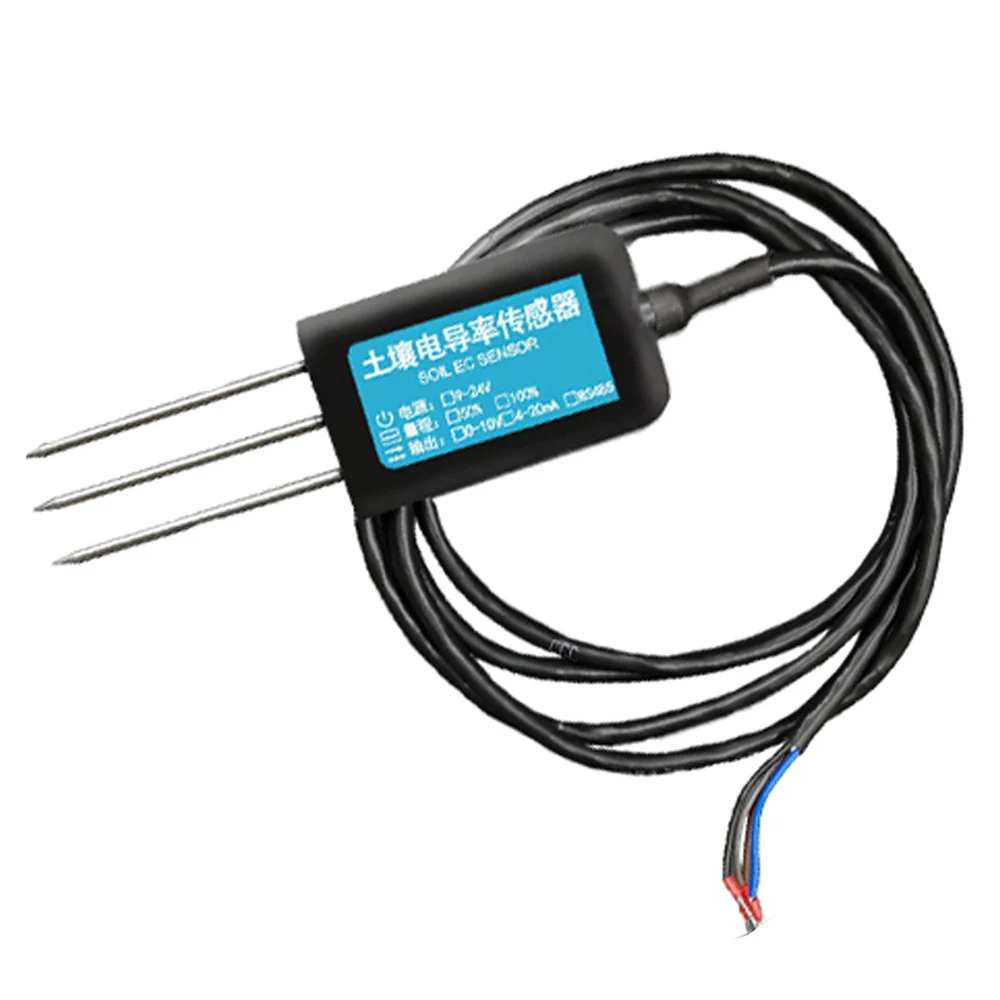 

Price 0-5V 0-10V 4-20mA RS485 high sensitive integrated soil salinity conductivity soil ec sensor
