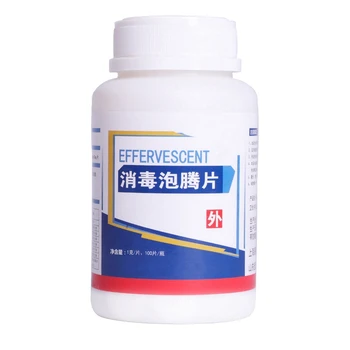 

100PC Pool Cleaning Stabilized Chlorine Tablets Bactericide Algaecide Disinfectant Cleaning Accessories UV Protected for Swimmin