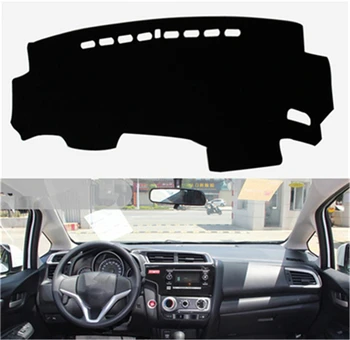 

SJ Car Inner Auto Dashboard Cover Dashmat Pad Carpet Sun Shade Dash Board Cover Fit For HONDA Fit 2014 2015 2016 17 2018