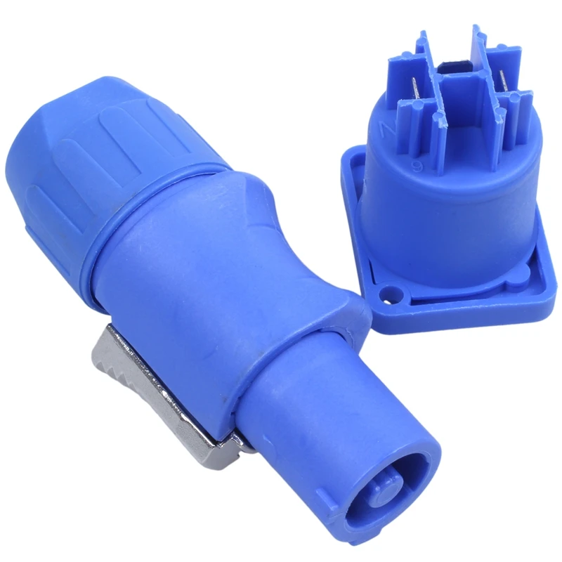 1 set PowerCON Type A NAC3FCA+NAC3MPA-1 Chassis Plug Panel Connector | Обустройство дома