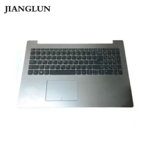 JIANGLUN Упор для рук с американской клавиатурой и тачпадом для lenovo ideapad 330-15 330-15ikb серебристый цвет