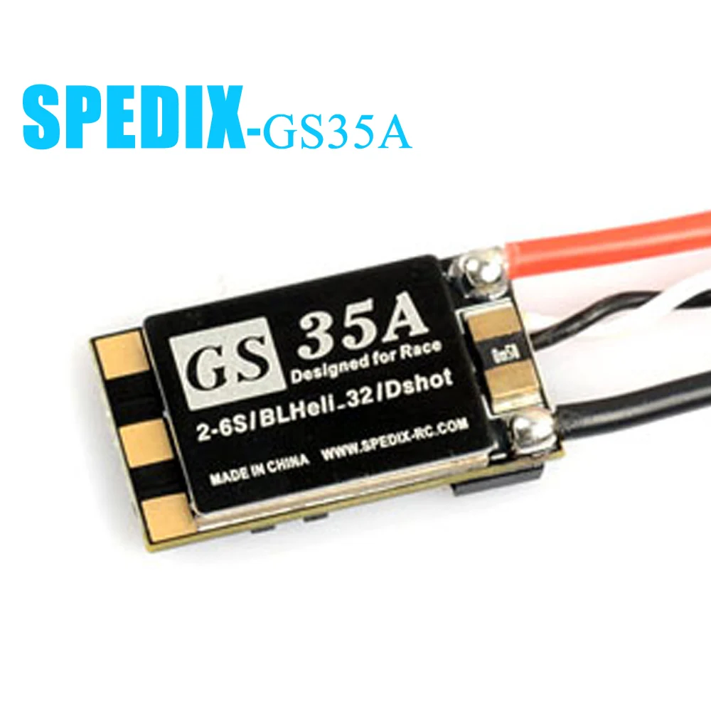 Spedix Gs35a Blheli 32 2 6s Dshot Fpv Racing Brushless Esc For Rc Drone Fpv Racing Parts Accessories Aliexpress