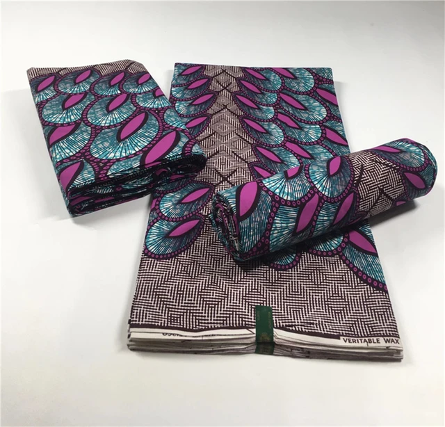 2021 New Hot Sale African Wax Fabric Cotton Material Nigerian Ankara Block Prints Batik Dutch High Quality Sewing Cloth VL-51 4