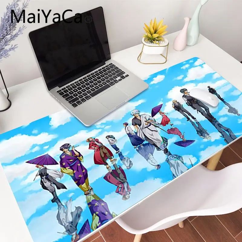 

MaiYaCa Non Slip PC Gintama gamer play mats Mousepad Gaming Mouse Pad Large Deak Mat 700x300mm for overwatch/cs go