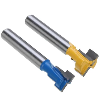 

T-Slot Router Bit Hard alloy Electric drill Rotary Tools Supplies 2pcs