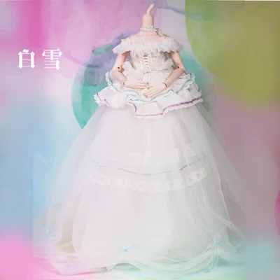Платье принцессы Fortune Days для 1/3 BJD кукла 60 см костюм ручной работы высокое качество Игрушка Подарочная коробка, SD - Цвет: Only sell clothes