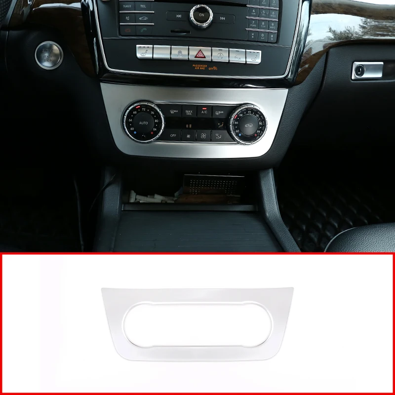 Для Mercedes Benz ML GLE GL GLS Class ABS матовое центральное управление вентиляционная решетка