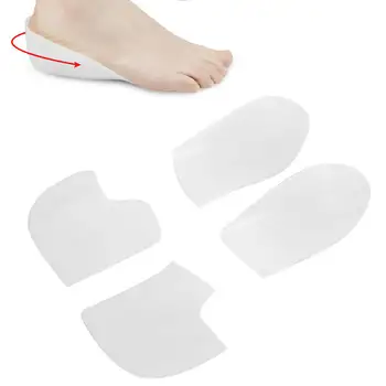 

Height Increase Insoles Gel Heel Cups Shoe Inserts for Plantar Fasciitis Sore Heel Achilles Pain Relief Orthopedic Heel Lift