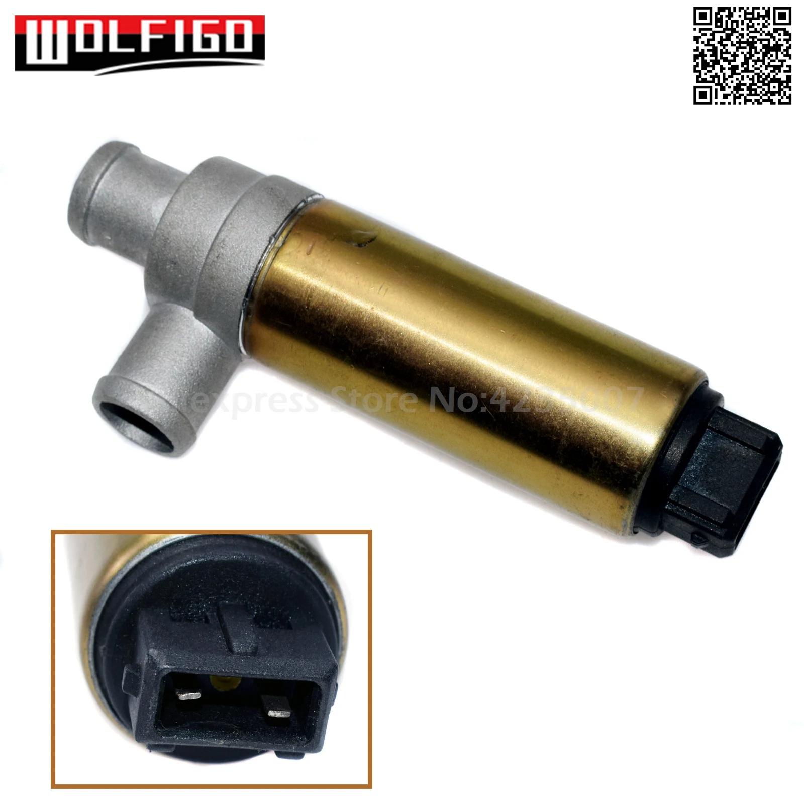 WOLFIGO новый клапан контроля воздушного потока ISV ICV IAC для Audi 80 90 100 200 VW Corrado Golf Passat