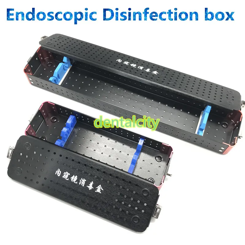 

Disinfection box for endoscopic instruments arthroscope nasal sinus mirror otoscope Aluminum alloy disinfection box