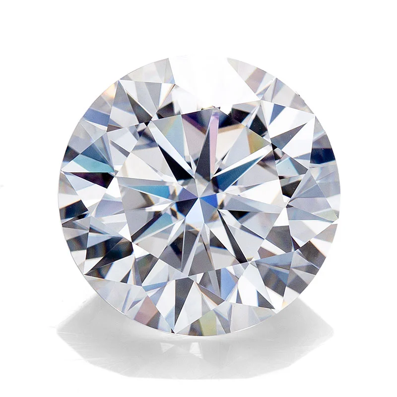 8mm D color Top Quality Round Cut Loose Moissanite Gemstone Factory For Fine rings Jewelry Wholesale Price Moissanite Diam