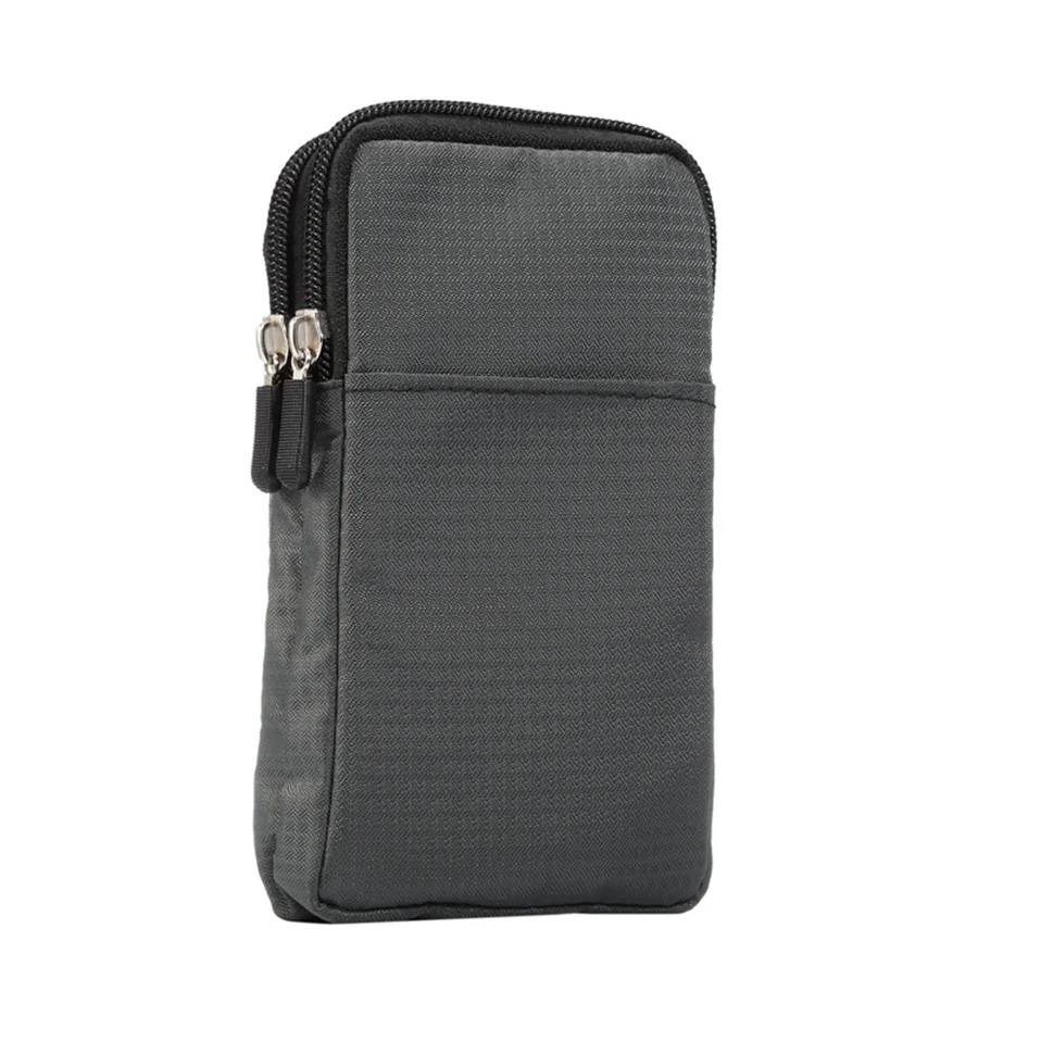 Universal Small Crossbody Cell Phone Bag Zipper Waterproof Nylon Shoulder Pocket Messenget Cross Body Earphone Bag Case Wallets  (18)