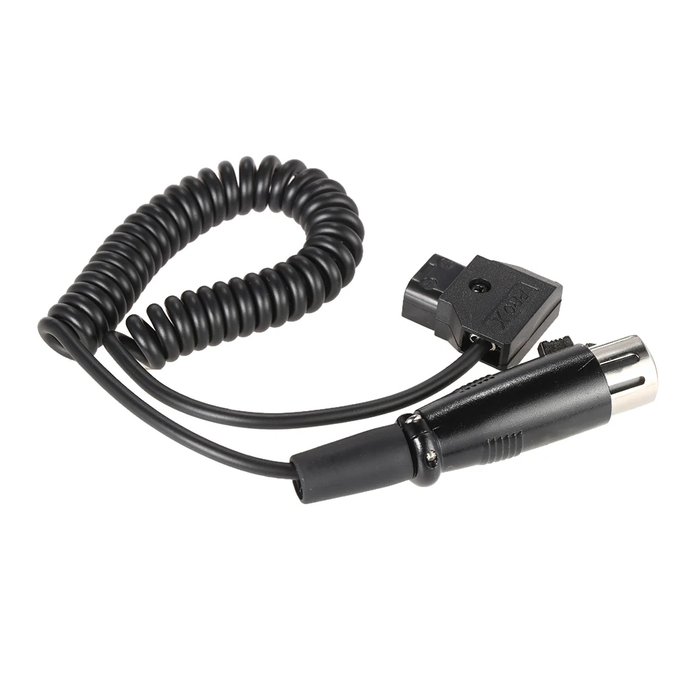 Andoer D-Tap Dap 2 контактный разъем для 4 Pin Женский XLR кабель 1 м Длина для цифровой однообъективной зеркальной камеры Мощность V-Mount