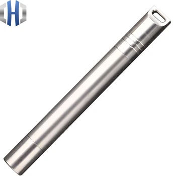 

CNC Portable Mini Waterproof Warehouse Titanium Alloy Sealed Waterproof Bottle Moisture-proof Single Cigarette Small Box