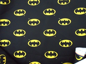 

145cm*50cm Cartoon Black Twill Printed Polyester-cotton Fabric Diy Handmade Materials Curtain Tablecloth Bedding Baby Clothing