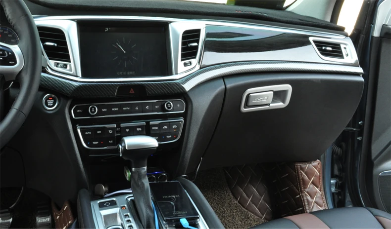 Lsrtw2017 для Trumpchi Gs7 привод центрального автомобильного Управление лента для приборной панели отделка интерьера аксессуары Молдинги