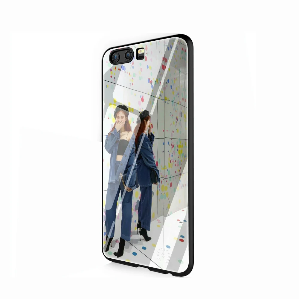 EWAU Vis a vis чехол из закаленного стекла для телефона huawei P20 30 P Smart Mate20 pro Lite Honor9 10 Lite
