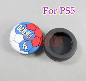 Image 2 - 100pcs Soft Silicone Thumb Grip Stick Cap Cover For Sony PS5 Controller for Playstation 5 PS5 Joystick Cap Accessories