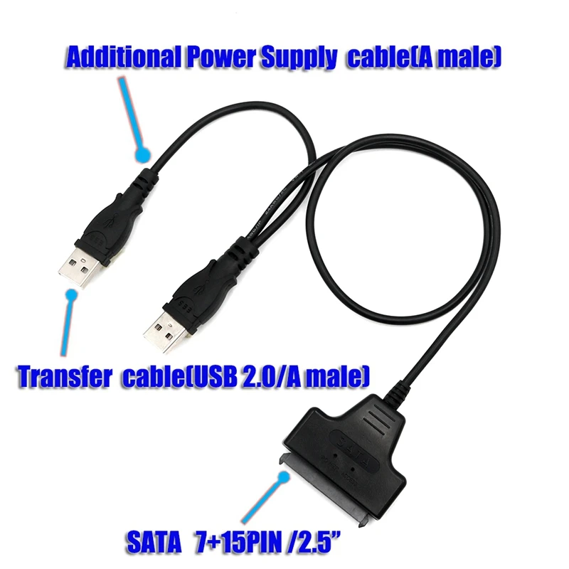 2 порта M.2 NGFF ключ B& MSATA SSD к USB 2,0 адаптер конвертер ридер карта