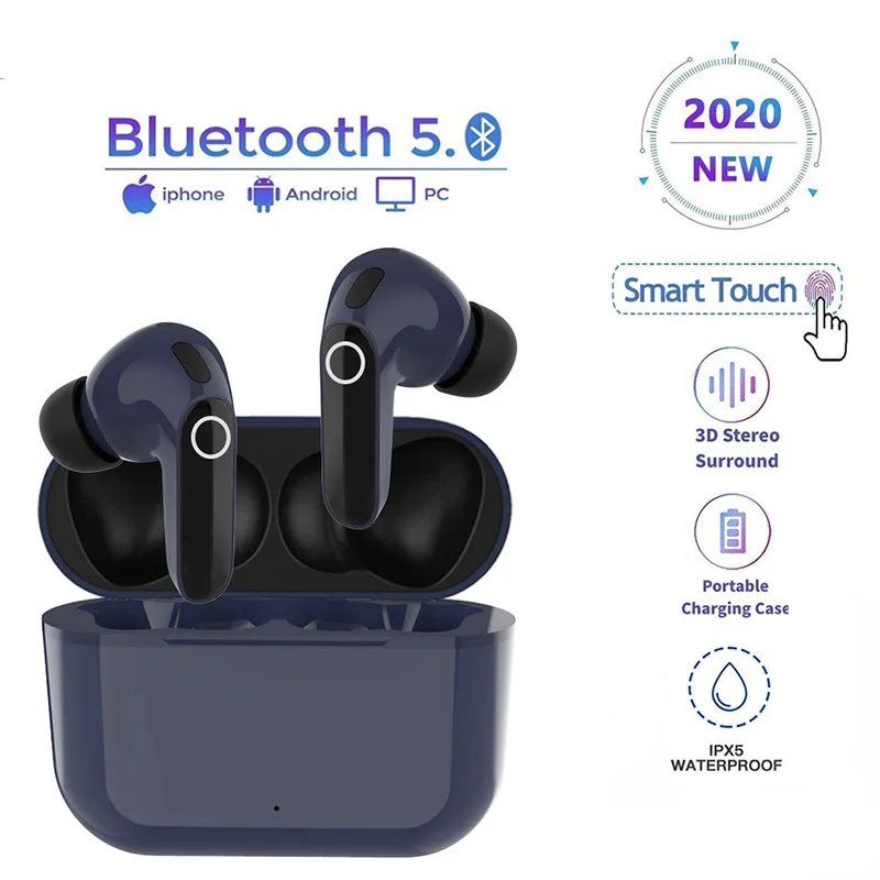 Inpods Air 3 TWS Earbuds Smart Touch Bluetooth 5.0 Earphone Waterproof Ear Buds Phones Hifi Sound PK I100 I200 I500 I9000 I90000 |