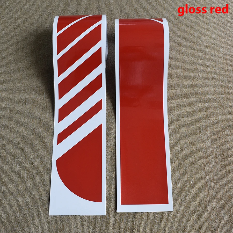 Капот чередующийся градиент полосы виниловая графика стикер автомобиля