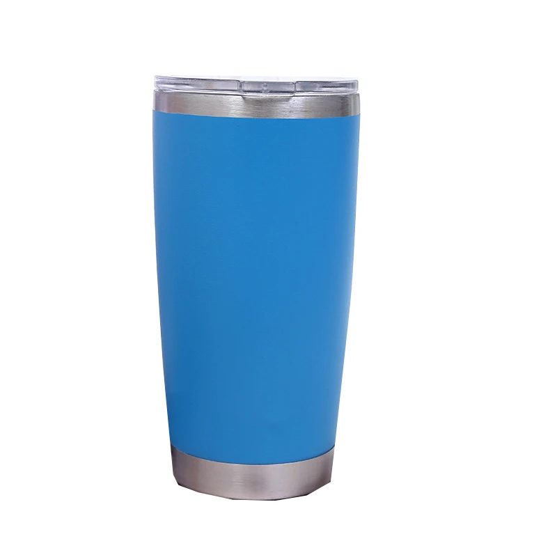 20oz The ocean blue 20 унций, 30 унций, пивная кружка из нержавеющей стали, подарок на день рождения, кружка для путешествий, автомобиля, пивная кружка, бутылка для воды, термос, кофейные кружки - Цвет: 20oz The ocean blue