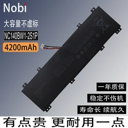 31.92WH Nobi 7.6V 4200mAh Bateria Do Portátil Para Lenovo IdeaPad NC140BW1 2S1P 100S 14IBR 100S 141BR 0813002 80R9 2ICP4 Series