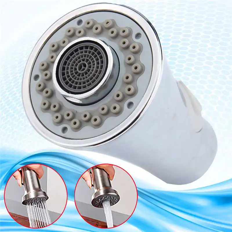

High Quality Spray Head Plastic Kitchen Sink Faucet Pull Down Steel Replacement Pull Out Spray Shower Head