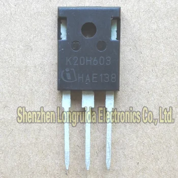 

10PCS K20H603 IKW20N60H3 TO-247 IGBT TRANSISTOR 20A 600V