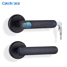 Биометрический дверной замок, электронный Умный Замок с механическим ключом для безопасности дома и офиса