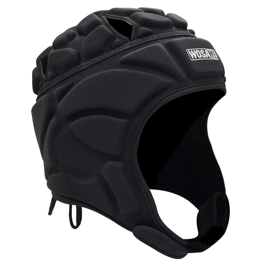 Pro Helmet EVA Shock-proof Headgear for Rugby Flag Football Soccer Goalkeeper & Goalie Unisex Goalkeeper Helmet for Adult