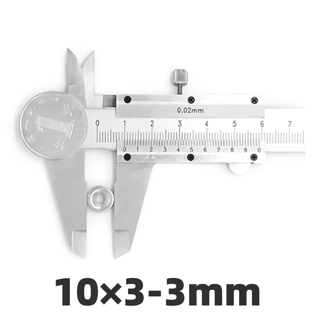 5/10/20/30/50/100 штук 10 мм x 3 мм отверстие 3 мм кольцо неодимовый магнит 10×3-3 мм N35 Супер Сильные Постоянные неодимовые редкоземельные магниты