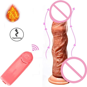 Skin Feeling Realistic Dildo Huge Big Penis Soft Material With Suction Cup Sex Toys For Woman Female Masturbation 2