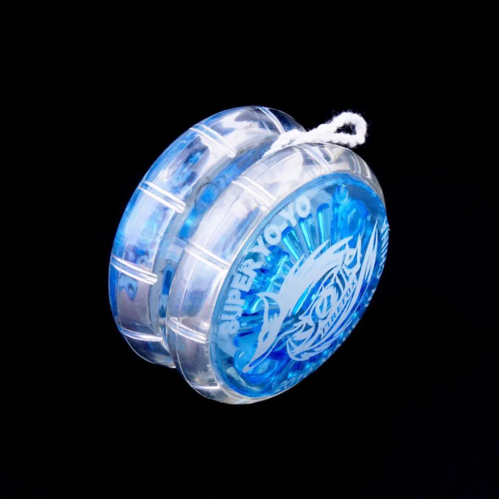 1pc Plastic Easy to Carry YOYO Party Colorful Yo Yo Toys With Spinning String For Kids 2