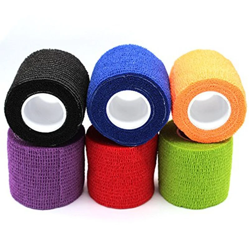 

7color Disposable Cohesive Tattoo Grip Cover Self-Adhesive Bandage Handle Grip Tube for Tattoo Grip Accessories for tattoo