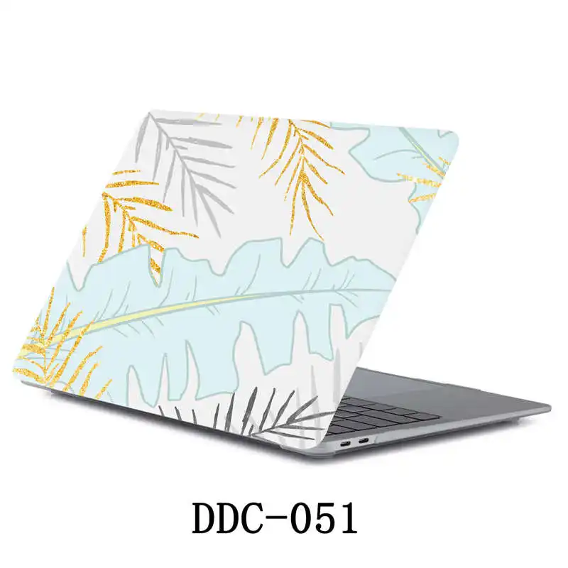 DDC-051 Печатный лист Coque для MacBook Pro 13 15 CD rom чехол A1278 A1286 Жесткий ПК для Mac Book Air Pro retina 11 12 13 15 мраморный чехол - Цвет: DDC-051