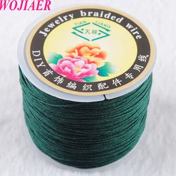 

1MM Nylon Malachite Green Beading Cord 40M 10PCS/Lot For Necklaces Jewelry Making PH3103
