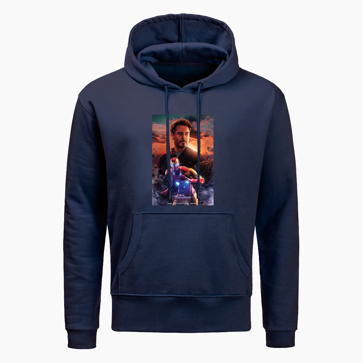 New Avengers Endgame Iron Man Tony Stark Print Hoodies Men Marvel Superhero Hoodie Fashion Autumn Wiinter Sweatshirt