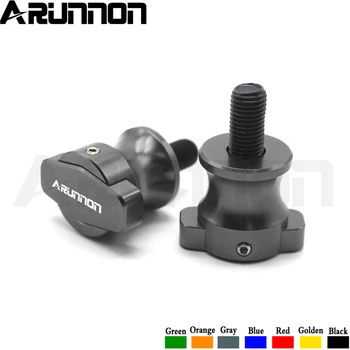 

For KAWASAKI Z900RS Z 900RS 2017 2018 2019 Motorcycle Accessories CNC Aluminum Swingarm Spools stand screws Slider 8MM