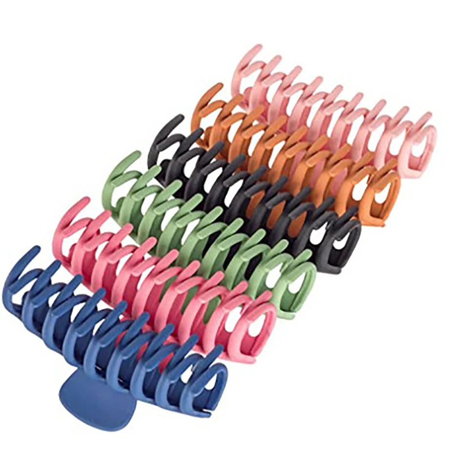 4/6/8/12 PCS Hair Clips Tough Plastic Large Size Hairpins Girls Clamps Hair Rope Hair Bands Headwear Hair Accessories Women Gift bride headband Hair Accessories