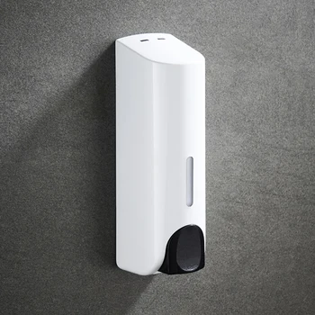 

350ML Large Capacity Refillable Home Hotel Detergent Manual Press Liquid Soap Dispenser Wall Mount Bathroom Accessories Kitchen