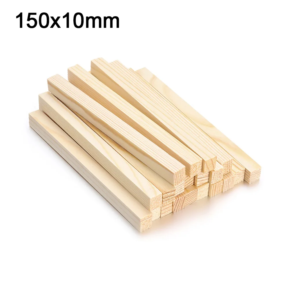 150x10mm-10pcs 10/30 шт. 150 мм квадратные, деревянные песочные часы стержни счетная палочка деревянные поделки Развивающие игрушки для рукоделия домашний Здания Модель из дерева расходные материалы - Цвет: 150x10mm-10pcs