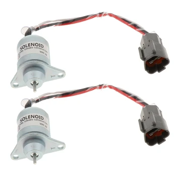 

MagiDeal 2pcs Fuel Shut Off Solenoid FOR Woodward Engine 1503ES-12S5SUC12S