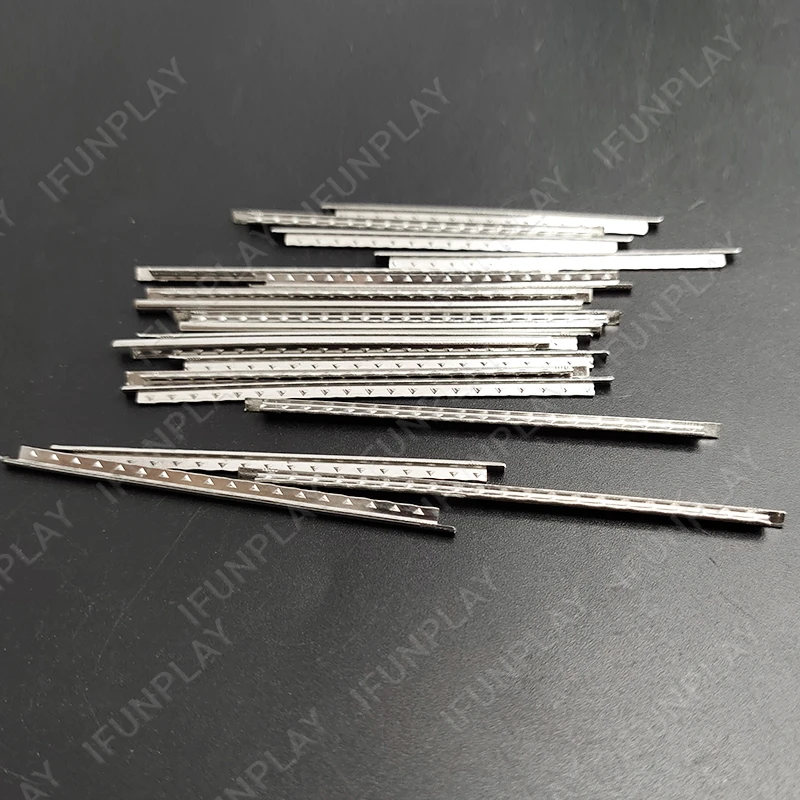19/20Frets Acoustic Classical Guitar Fret Wire Brass Fretwire 2.0-2.2mm Fret Classical Guitrra Accessories Silver