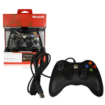 

For Xbox360 Wired Handle X360 Controller 360 Dual Vibration Game Hine Accessory Manufacturers Direct Selling