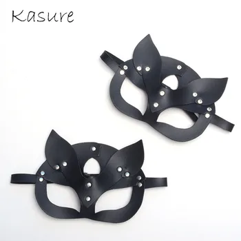 

KASURE Cartoon Masquerade Cute Cat Eye Mask Halloween Mardi Gras Venetian Women Party Costume Cosplay Wedding Mystery Cover